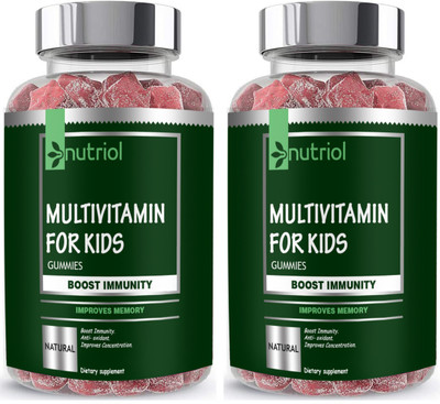 Nutriol Multivitamin Gummies For Kids And Adults (SD29)Premium(2 x 15 No)