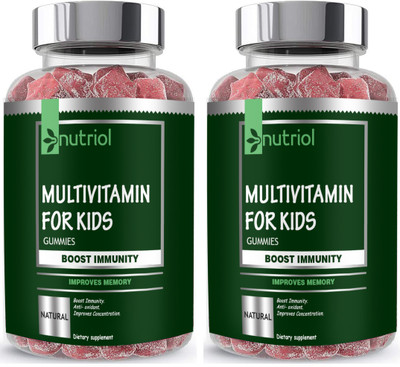 Nutriol Multivitamin Gummies For Kids And Adults For Immunity(SD29)Ultra(2 x 15 No)