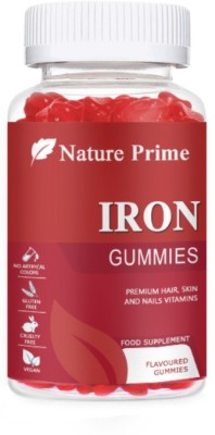 Nature Prime Iron Gummies For Both Kids and Adults (SD7)Ultra(30 No)