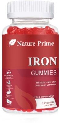 Nature Prime Iron Gummies For Both Kids and Adults (SD7)Pro(30 No)