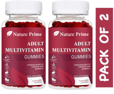 Nature Prime Daily Multivitamin Gummies For Immunity, Energy For Men & Women (SD41)Ultra(2 x 15 No)