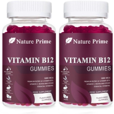 Nature Prime Vitamin D3 K2 B12 Gummies for Women, Men & Kids (SD31)Ultra(2 x 15 No)