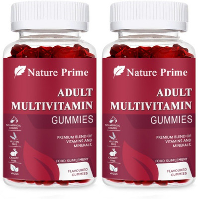 Nature Prime Daily Multivitamin Gummies For Immunity, Energy For Men & Women (SD26)Ultra(2 x 15 No)
