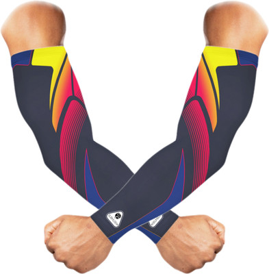SUBHUSHA Polyester, Nylon Arm Sleeve For Men & Women(Free, Multicolor)