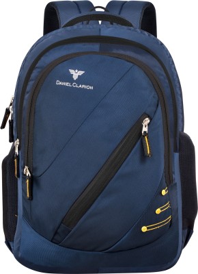 DANIEL CLARION DC-144-Royal Blue Unisex Bag With Rain Cover 30 L Laptop Backpack(Blue)