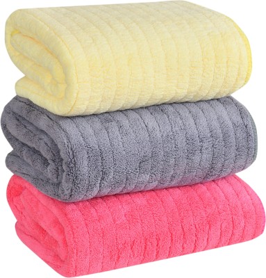 House Beauty Microfiber 300 GSM Hand Towel Set(Pack of 3)
