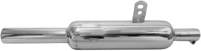 acube mart indoori Silencer Royal Enfield Classic Desert Storm, Classic 350, Classic, Thunder Bird 350, Thunder Bird 500 Full Exhaust System(Mild Steel)