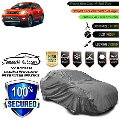 Tamanchi Autocare Car Cover For Mahindra XUV300 W8 Option Diesel(Grey)