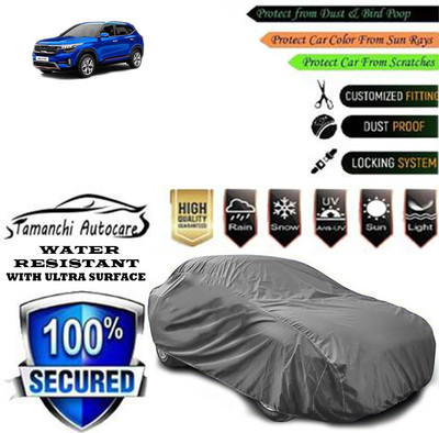 Tamanchi Autocare Car Cover For Kia Seltos HTX CVT 1.5 Dual Tone(Grey)