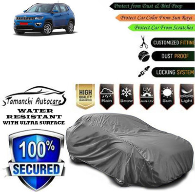 Tamanchi Autocare Car Cover For Jeep Compass 2.0 Longitude Option(Grey)