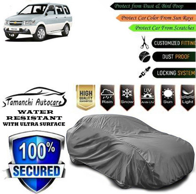 Tamanchi Autocare Car Cover For Chevrolet Tavera 8 Seater(Grey)