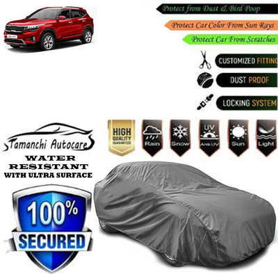 Tamanchi Autocare Car Cover For Kia Seltos HTK Plus D Diesel(Grey)