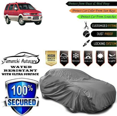 Tamanchi Autocare Car Cover For Chevrolet Tavera Neo 3 Max 7 Seats BSIII(Grey)