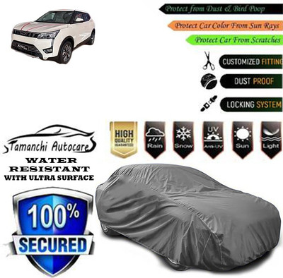 Tamanchi Autocare Car Cover For Mahindra XUV300 W8 Diesel(Grey)