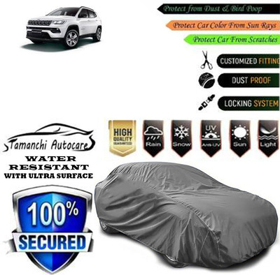 Tamanchi Autocare Car Cover For Jeep Compass 2.0 Longitude Option Diesel(Grey)