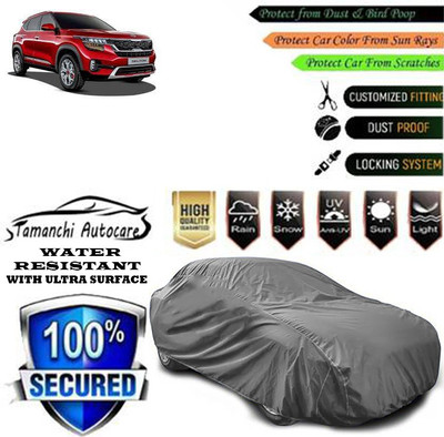 Tamanchi Autocare Car Cover For Kia SELTOS(Grey)