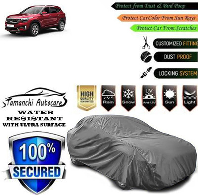 Tamanchi Autocare Car Cover For Kia Seltos HTX 1.5(Grey)