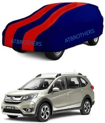 SRI GORAKHNATH TRADERS Car Cover For Honda BRV (Without Mirror Pockets)(Blue, Red)