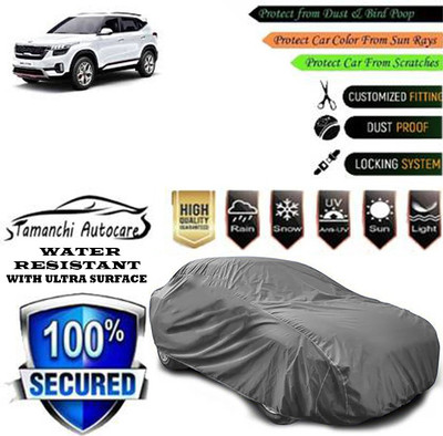 Tamanchi Autocare Car Cover For Kia Seltos HTX D Diesel(Grey)