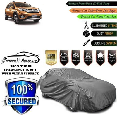 Tamanchi Autocare Car Cover For Honda BRV i-VTEC VX MT Petrol(Grey)