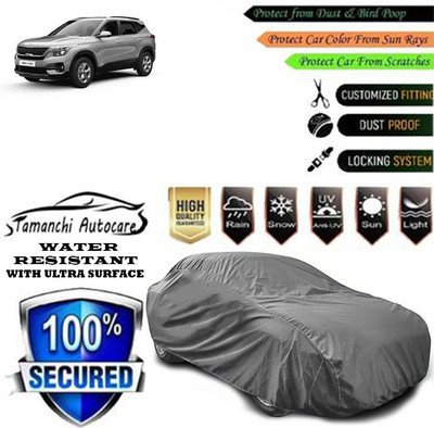 Tamanchi Autocare Car Cover For Kia Seltos HTK Plus G Petrol(Grey)