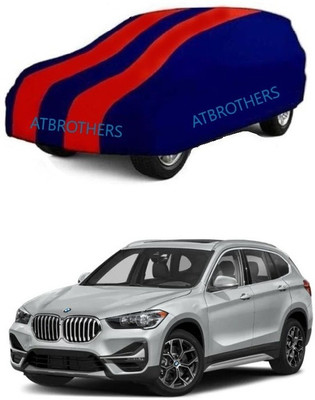 ATBROTHERS Car Cover For BMW X1 sDrive20i xLine Petrol (Without Mirror Pockets)(Blue, Red)