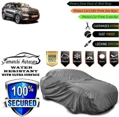 Tamanchi Autocare Car Cover For Kia Seltos HTK Plus 1.5(Grey)