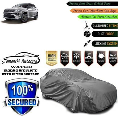 Tamanchi Autocare Car Cover For Jeep Compass 2.0 Sport Plus Diesel(Grey)
