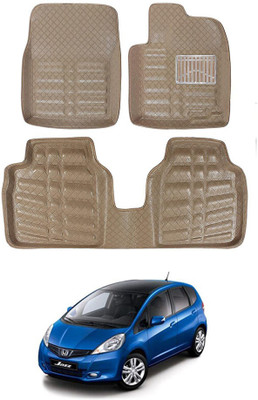RKPSP Plastic 5D Mat For  Honda Jazz(Beige)