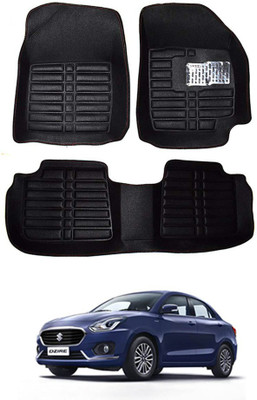 RKPSP Plastic 5D Mat For  Maruti Suzuki New Dzire(Black)
