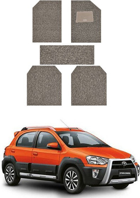 RKPSP PVC 5D Mat For  Toyota Etios Cross(Beige)