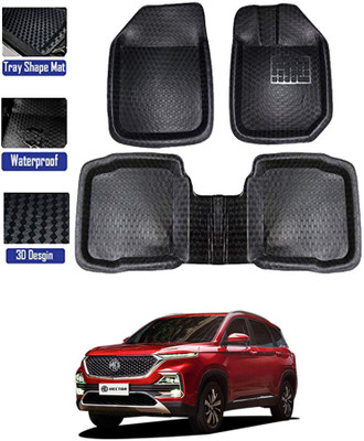 RKPSP PVC Tray Mat For  MG Hector(Black)