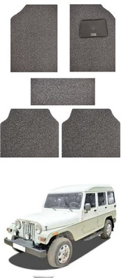 RKPSP PVC 5D Mat For  Mahindra Marshal(Black)