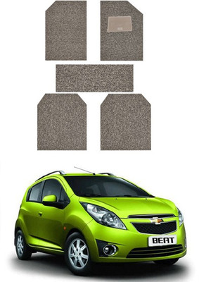 RKPSP PVC 5D Mat For  Chevrolet Beat(Beige)