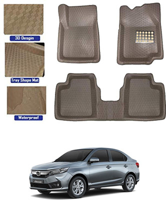 RKPSP PVC Tray Mat For  Honda Amaze(Beige)