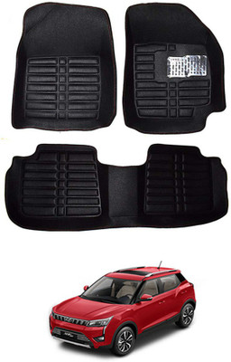 RKPSP Plastic 5D Mat For  Mahindra XUV 300(Black)