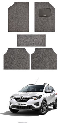 RKPSP PVC 5D Mat For  Renault Universal For Car(Black)