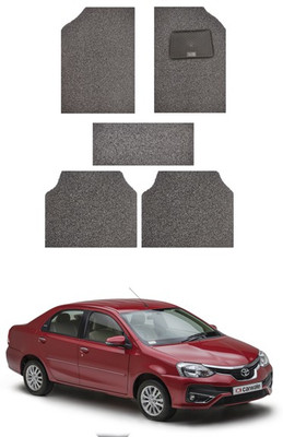 RKPSP PVC 5D Mat For  Toyota Etios(Black)