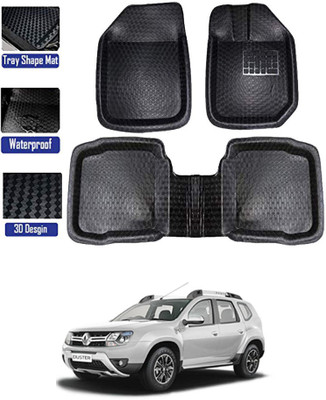 RKPSP PVC Tray Mat For  Renault Duster(Black)