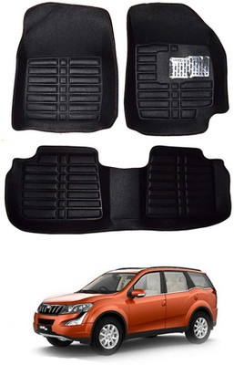 RKPSP Plastic 5D Mat For  Mahindra XUV 500(Black)