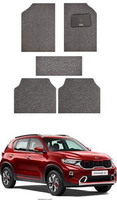 RKPSP PVC 5D Mat For  Kia Sonet(Black)