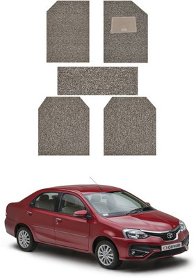 RKPSP PVC 5D Mat For  Toyota Etios(Beige)