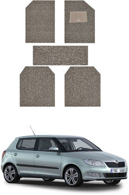 RKPSP PVC 5D Mat For  Skoda Fabia(Beige)