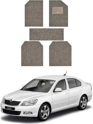 RKPSP PVC 5D Mat For  Skoda Laura(Beige)