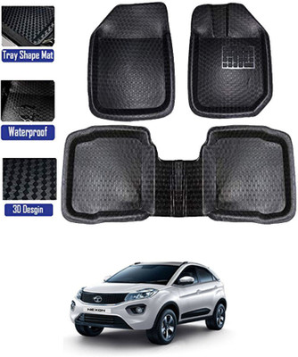 RKPSP PVC Tray Mat For  Tata Nexon(Black)