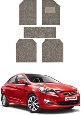 RKPSP PVC 5D Mat For  Hyundai Universal For Car(Beige)