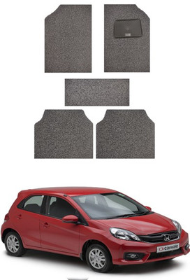 RKPSP PVC 5D Mat For  Honda Brio(Black)