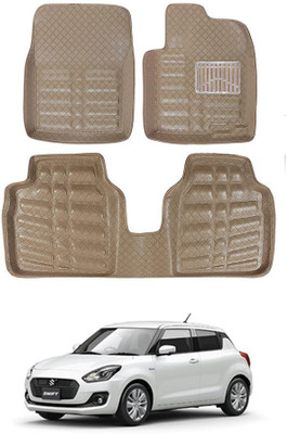 RKPSP Plastic 5D Mat For  Maruti Suzuki Swift(Beige)