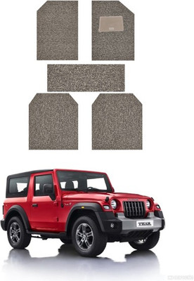 RKPSP PVC 5D Mat For  Mahindra Thar(Beige)