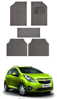 RKPSP PVC 5D Mat For  Chevrolet Beat(Black)